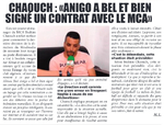 Anigo au Mouloudia, Sonatrach se rétracte