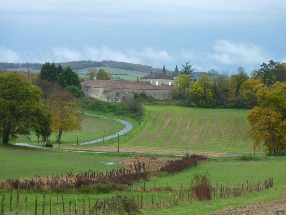 Promenade hivernale tout près de Villebois.