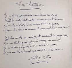 La lettre