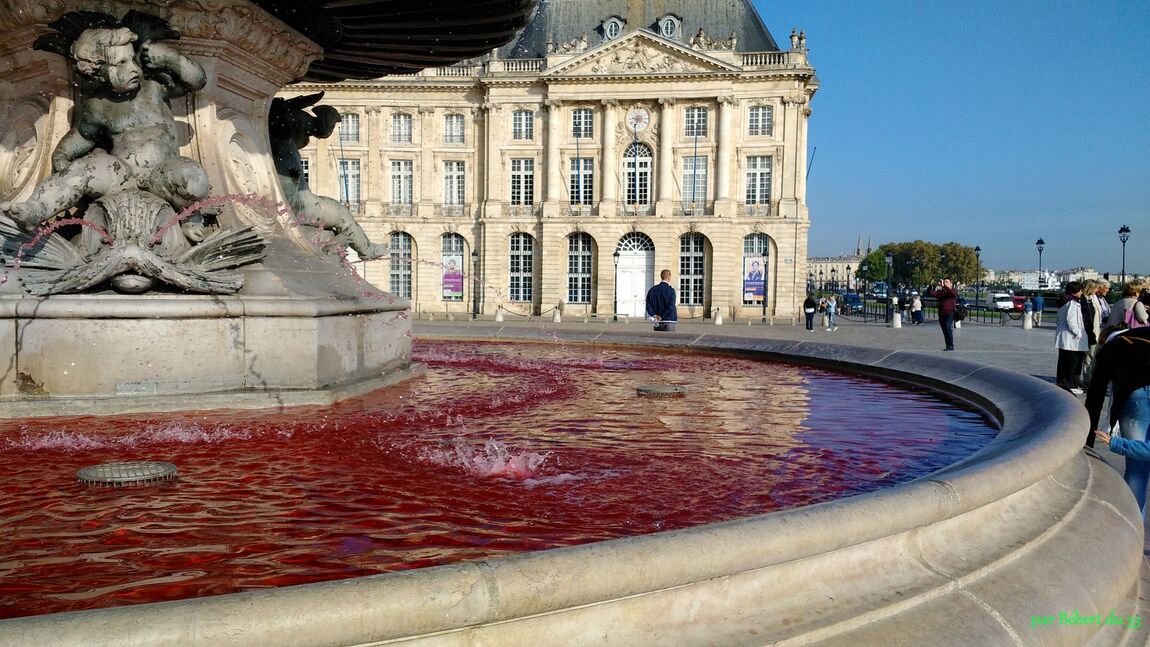 Fontaine à Bordeaux