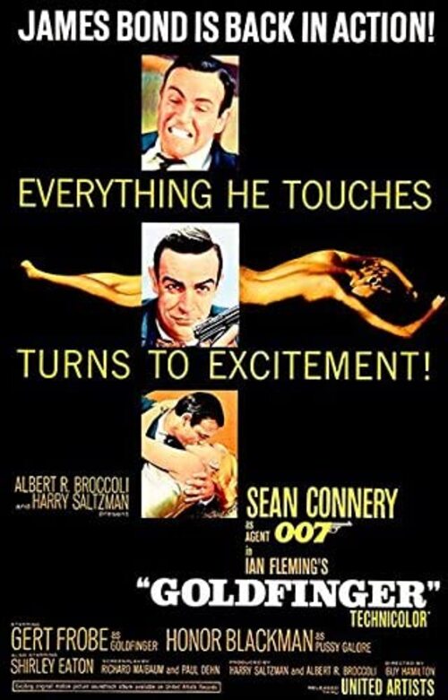 GOLDFINGER BOX OFFICE USA 1964