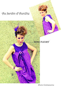 ROBE FLEURY 