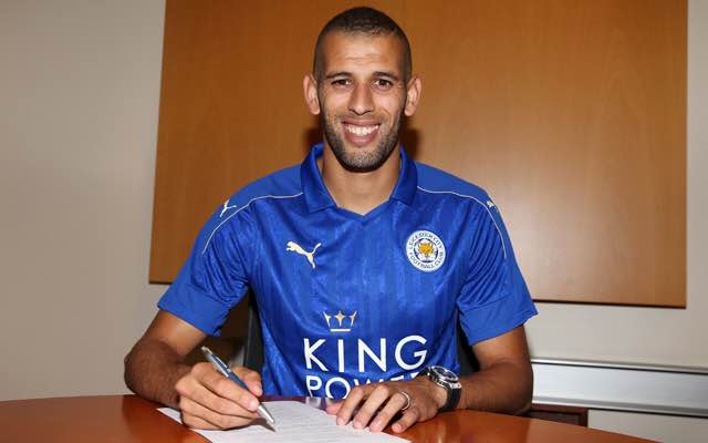 Mercredi 31.8.2016 Slimani du sporting au Leiscester