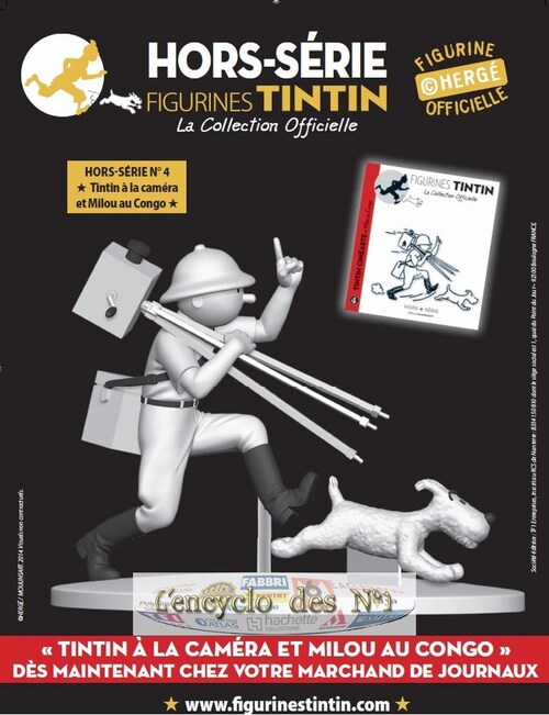 N° 4 Hors-série figurines Tintin 