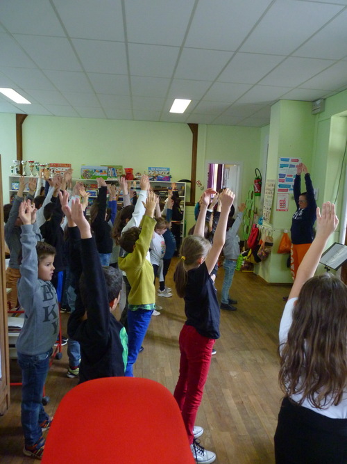 Séance échauffement