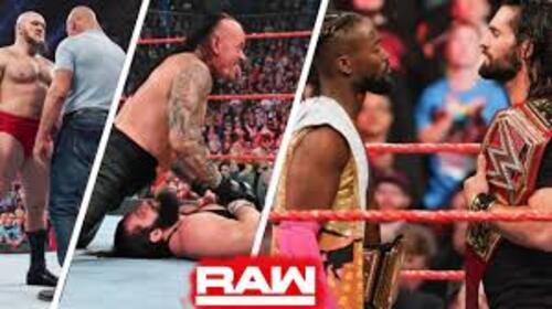 Les Résultats de Raw du 8 Avril 2019