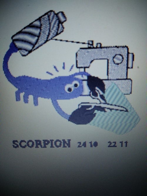 zodiac scorpion couture