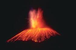 Maquette de volcan