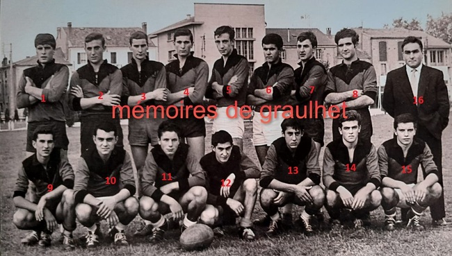 - RUGBY Juniors 1960