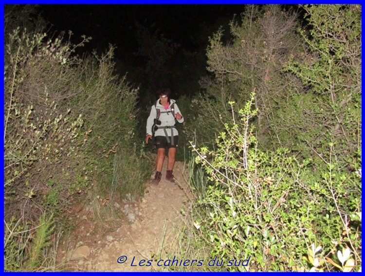 Grand Vallon de Lascours, rando nocturne.