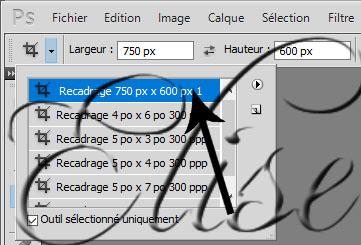 Le recadrage programmé