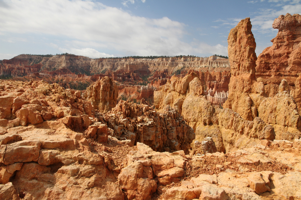 Au pied des hoodoos