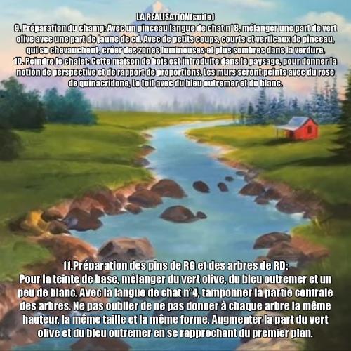 Dessin et peinture - vidéo 3410 : Comment peindre un magnifique paysage ? - acrylique ou huile.