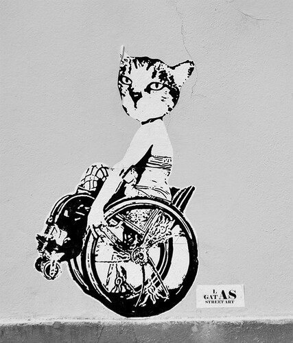 18 - Street art and cat, encore