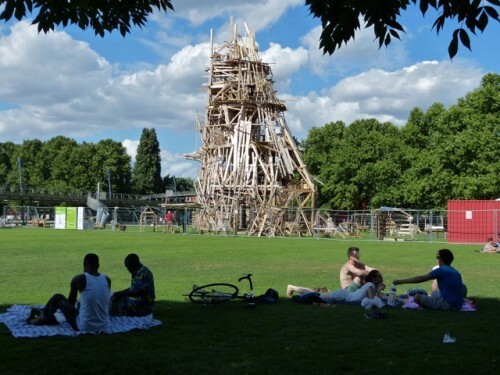 La Villette Kawamata folie 20655