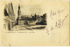 LA ROCHELLE - L'HOTEL DE VILLE - ND 3 - 1900