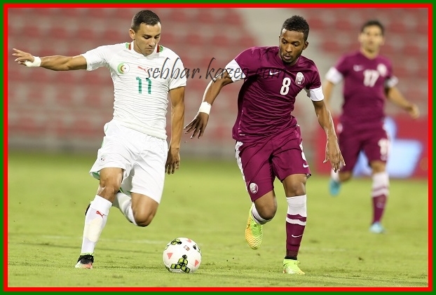 Samedi 11.10.2014 à Doha Qatar-Olympique-EN Olympique avec Chita et Khadir 0-1