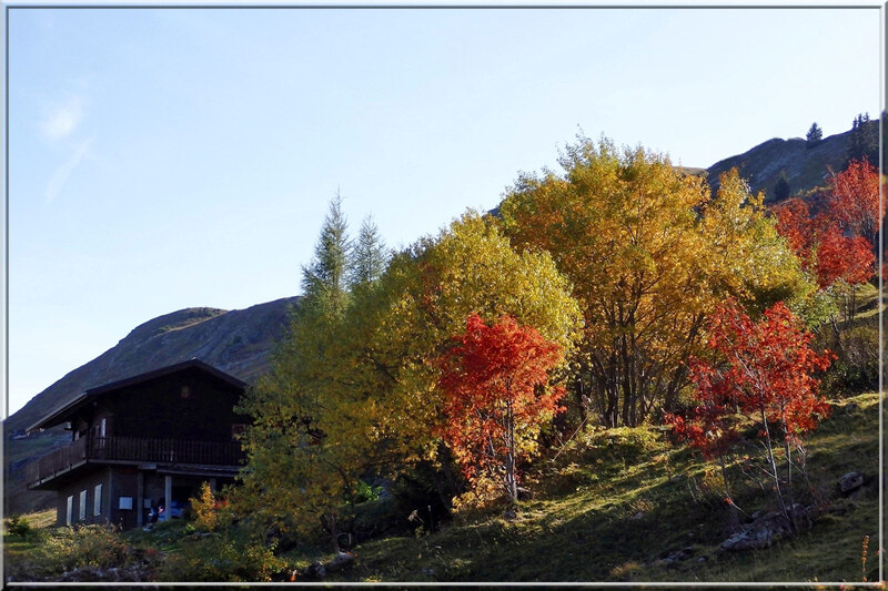 Automne savoyard : le Praz-de-Lys