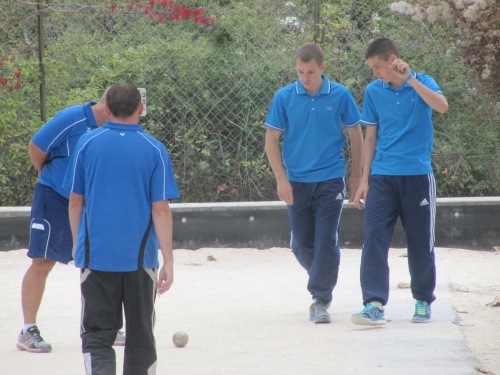 BELLE REUSSITE POUR LE 1er National 64 D de l'Amicale Boule