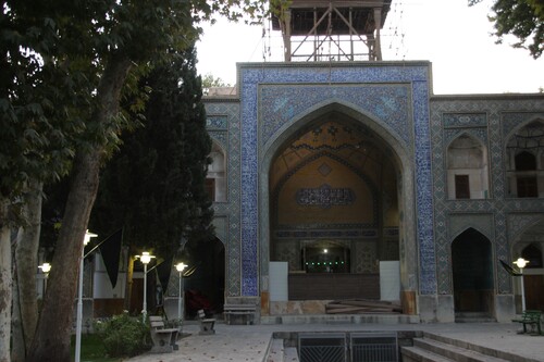 La madrasa de la mère du Shah à Ispahan