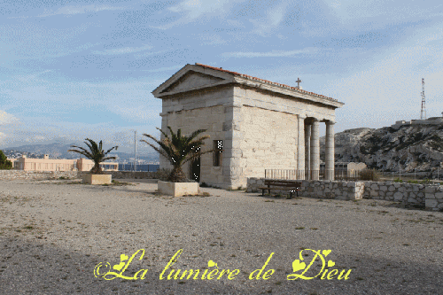 Archipel du Frioul, île de Ratonneau, la chapelle