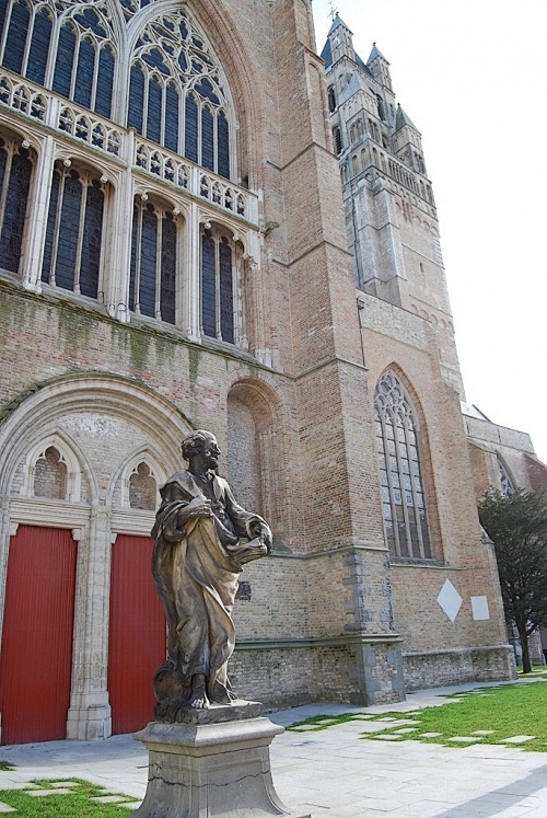 Bruges, la cathédrale St Sauveur