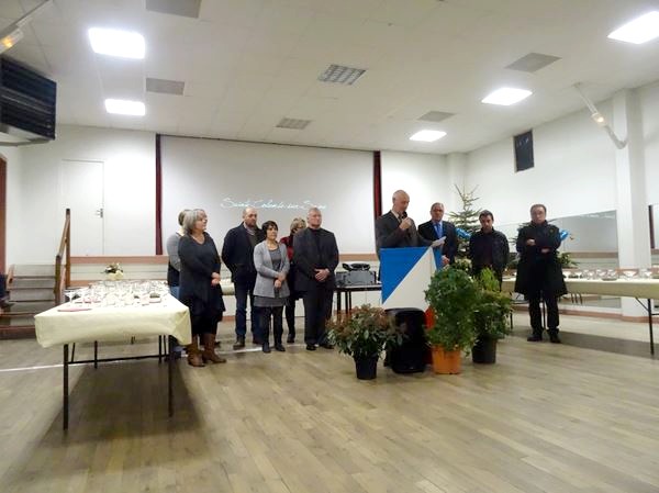 Les voeux de Francis Castella, Maire de Sainte Colombe sur Seine, pour 2017