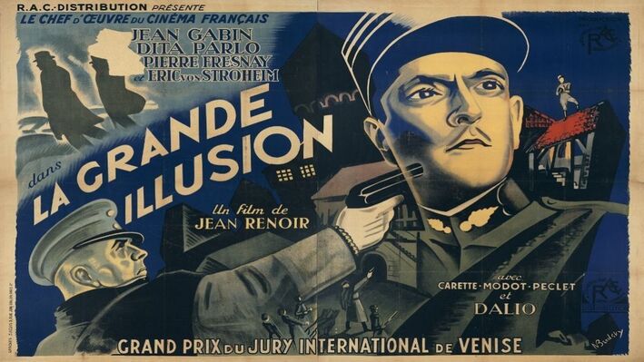 La Grande Illusion (Jean Renoir, 1937) : le mirage de l&#39;existence -  Décryptage d&#39;affiche de films