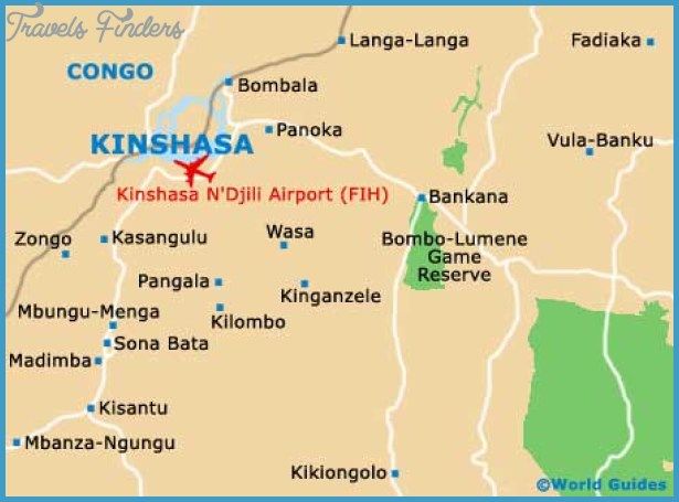 Kinshasa Map | Kinshasa, Subway map, Tourist attraction