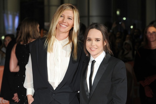 Ellen Page vous présente sa petite amie sur tapis rouge