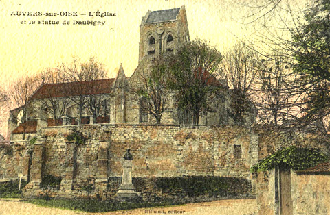 Auvers sur Oise - L'église - L'église d'Auvers sur Oise