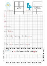 Livrets d'écriture pour toute une année avec codéo !