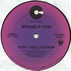 Ronnie Dyson - Don't Need You Now
