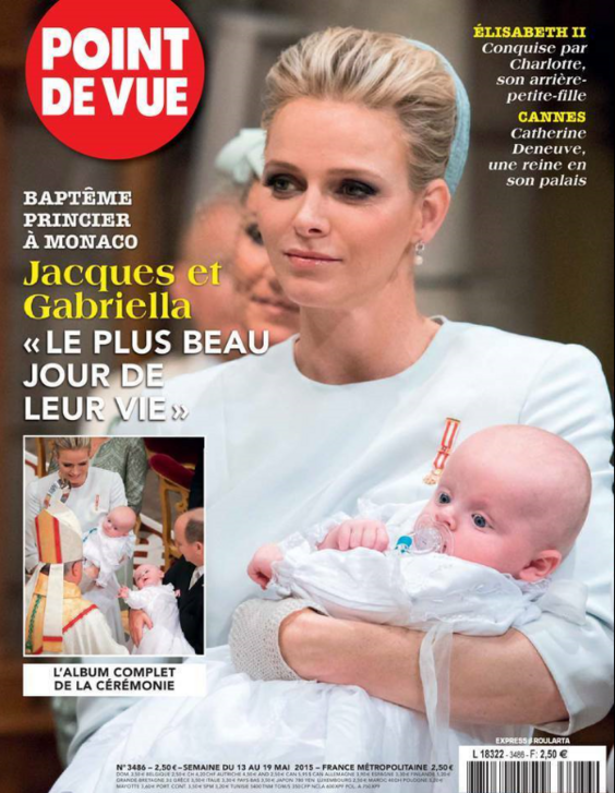 Histoire d'Albert et Charlene vue par Paris Match