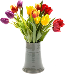 Tubes : Vase fleurs 