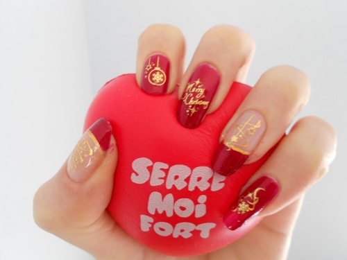 Nail Art de Noël 