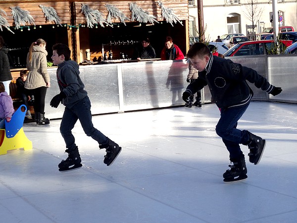 La patinoire de Châtillon sur Seine a eu un grand succès !
