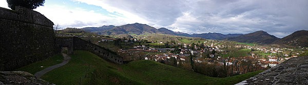 st jean pied de portvue depuis le citadelle