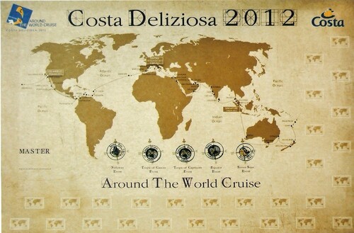 THE COSTA WORLD CRUISE 2011-2012