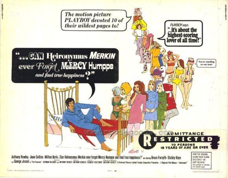 CAN HEIRONYMOUS MERKIN EVER FORGET MERCY HUMMPE AND FIND TRUE HAPPINESS  BOX OFFICE USA 1969
