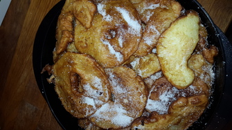 beignet aux pommes