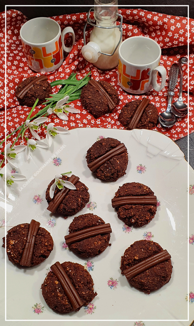 COOKIES BARRE CHOCO,HEALTHY AU THERMOMIX