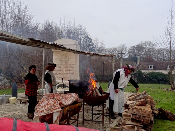 Une grande fête gauloise a eu lieu à Villiers le Duc samedi 13 décembre....