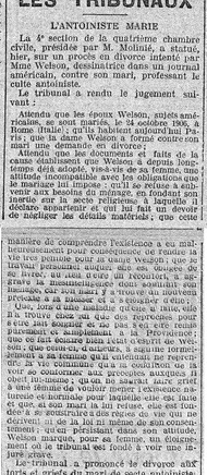 L'antoiniste Marie (L'Univers, 8 avril 1914)