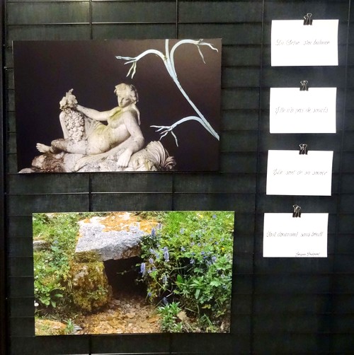 Une superbe exposition d'oeuvres d'artistes Châtillonnais sur le thème du festival "Au fil de l'onde, entrez en Seine"...