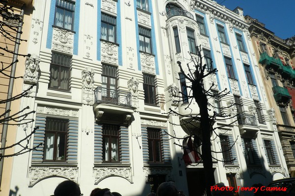 L'Art Nouveau dans la ville de Riga, en Lettonie !