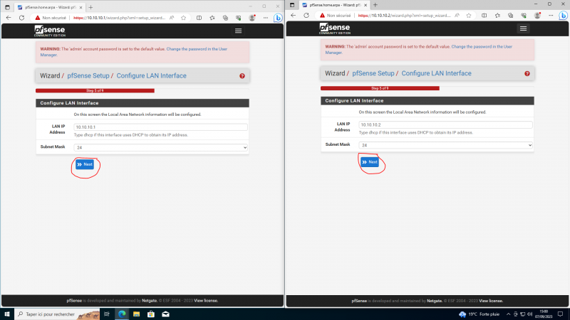 Cluster de Pfsense (VIP CARP)