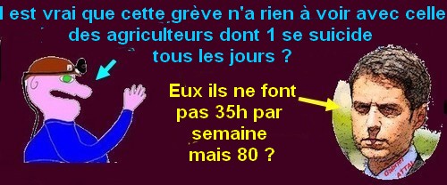 Les privilégiés de la république font grève ?