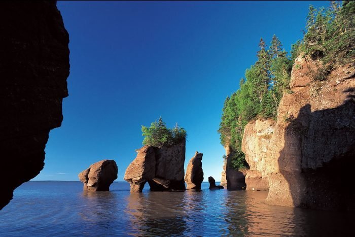 La splendide route du littoral de Fundy, au Nouveau-Brunswick