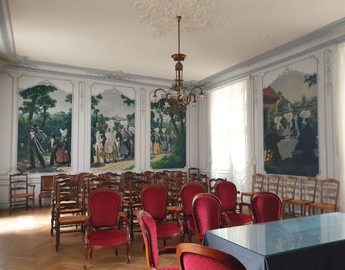 La salle des mariages de l'Hôtel de Ville de COUTANCES